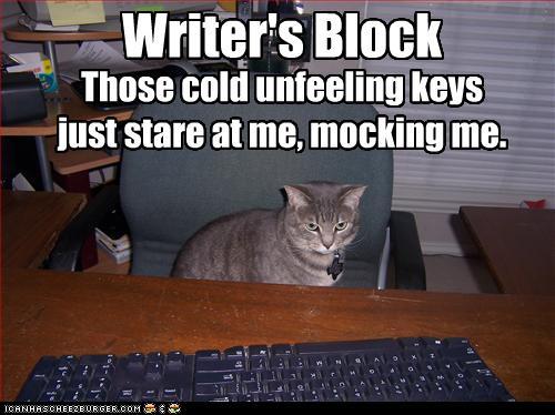 Writer's block meme